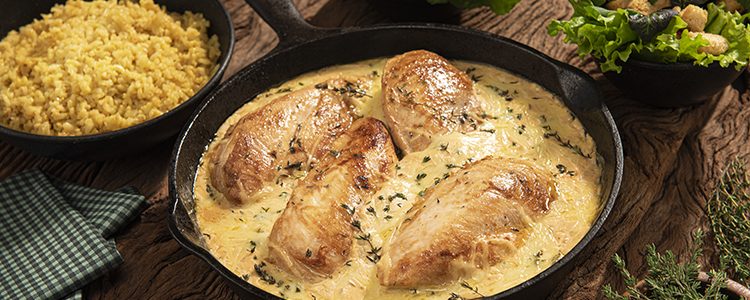 Pechuga de Pollo Rellena con Espinacas y Nueces