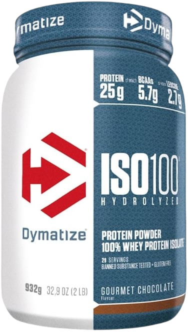 Dymatize ISO 100 Hydrolyzed Gourmet Chocolate 932g