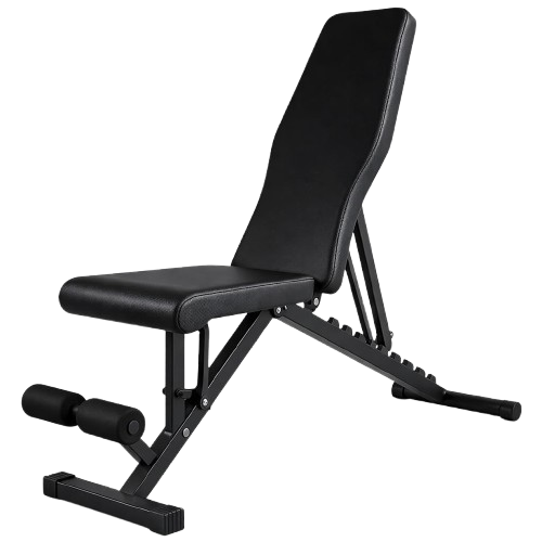 Banco de Ejercicio o Musculación Plegable Ligero Multifunción Para Pesas y Mancuernas