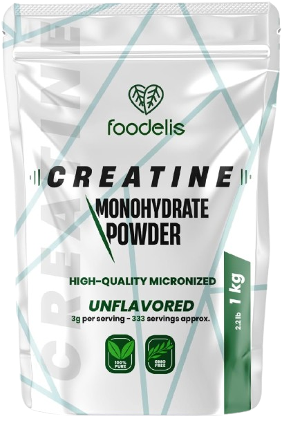 Foodelis Creatina Monohidratada en Polvo 1 kg