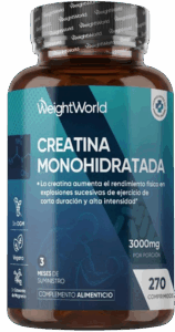 Creatina Monohidratada 3000mg, 270 Comprimidos
