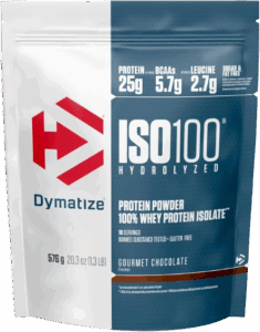 Dymatize ISO 100 Hydrolyzed Gourmet Chocolate 576g