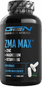 ZMA MAX – 180 Cápsulas – Dosis extra altas – Zinc + Magnesio + Vitamina B6