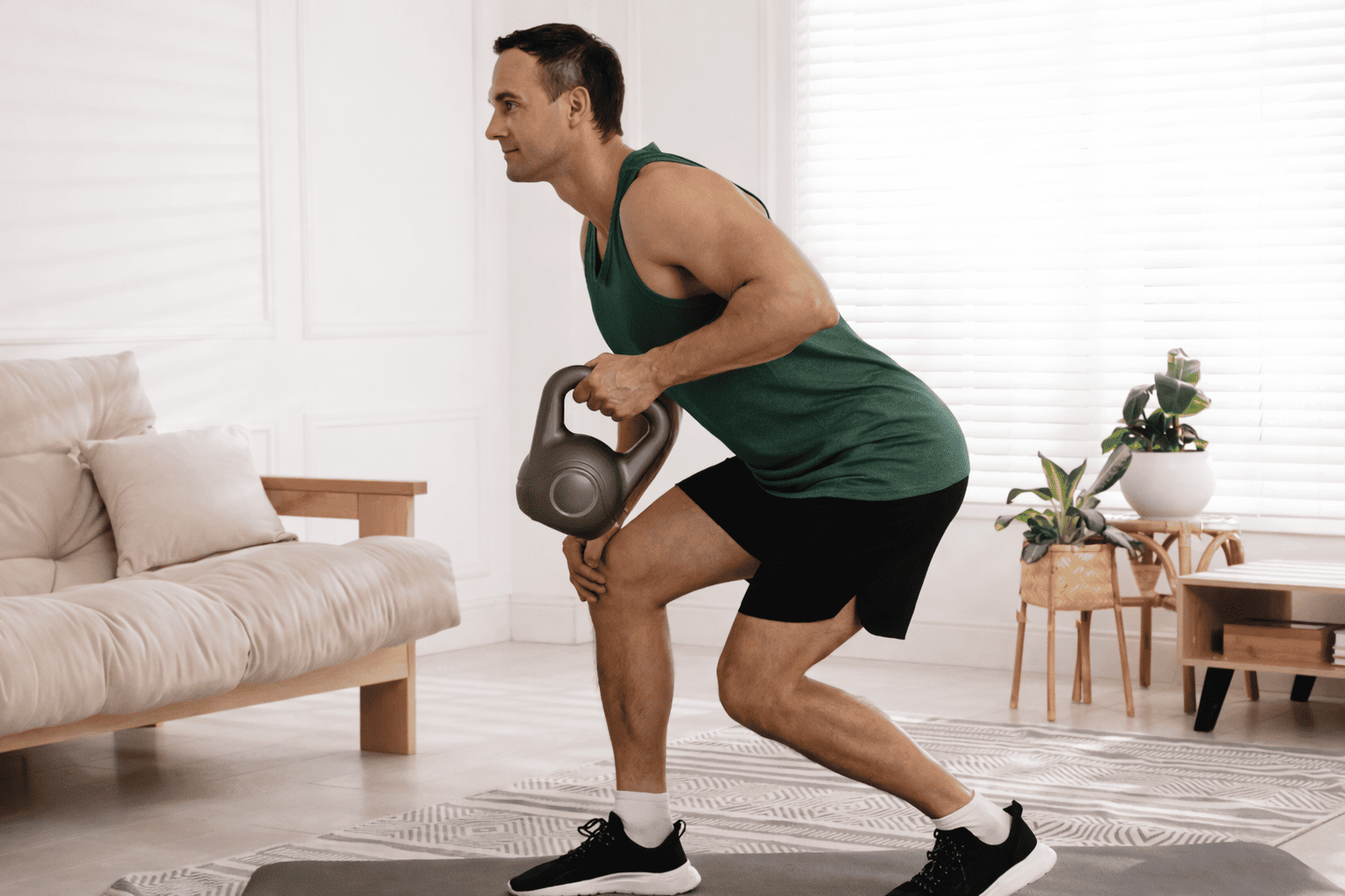 8 Entrenamientos con Kettlebell para Potencia y Condición Física en Poco Espacio